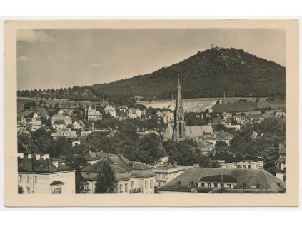 65 - Teplice, Doubravka, celkový pohled, cca 1948
