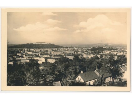 04 - Brno, celkový pohled na město, cca 1945
