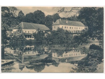 01 - Benešovsko, Smilkov, Zámek a okolí, cca 1922