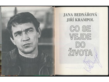 Krampol Jiří (1938-2025), knižní publikace s podpisem, nedatováno
