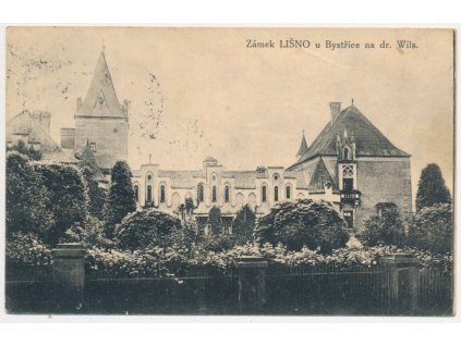 01 - Benešovsko, Líšno, Zámecká partie, cca 1928