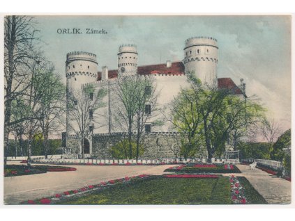 46 - Písecko, Orlík nad Vltavou, zámek Orlík, cca 1911