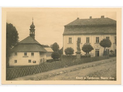 15 - Domažlicko, Klenčí pod Čerchovem, Baarův dům, cca 1948