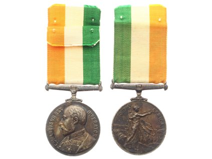 Královská Jihoafrická medaile (King's South Africa Medal), stuha, okolo roku 1900, původní stuha, stav 1/1/2