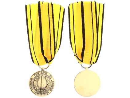 Belgie, AE pamětní medaile Národní federace veteránů, 1914/1918, stuha, stav 1/1/1