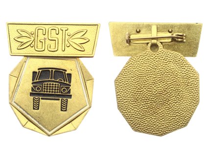 DDR, vojenský sportovní odznak, zavírací jehla, stav 1/1