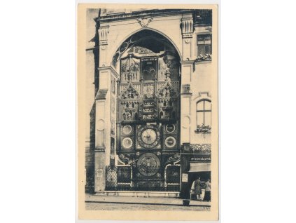 41 - Olomouc, Orloj, cca 1947
