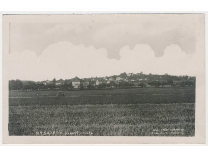 10 - Chrudimsko, Nasavrky, celkový pohled na město, cca 1932