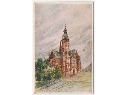 Slovensko, Košice, Dóm svätej Alžbety, cca 1921