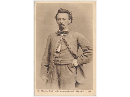 Tyrš Miroslav (1832-1884), oficiální pohlednice Českosl. obce sokolské, 1932