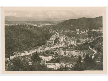 25 - Karlovy Vary (Karlsbad), celkový pohled, cca 1953