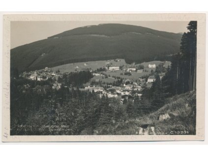 66 - Trutnovsko, Špindlerův Mlýn, celkový pohled, cca 1930
