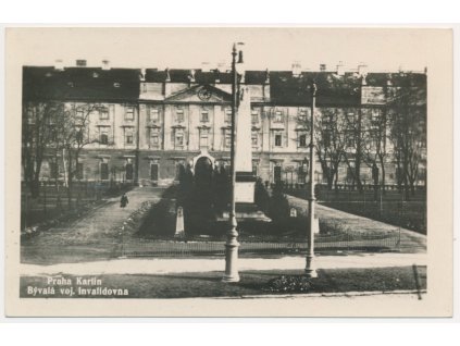 49 - Praha, Karlín, Bývalá voj. invalidovna, cca 1936