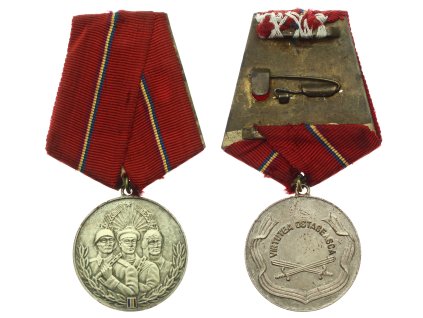 Rumunsko, Pamětní medaile Za statečnost, stuha, stav 1/1/1