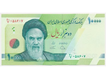 Írán, 10 000 Rials, 2018, stav UNC