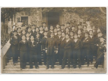 K.U.K. Marina - Akedemie ve Fiume, Kadeti z námořní školy, 1912