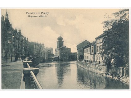 49 - Praha, Riegrovo nábřeží, cca 1904