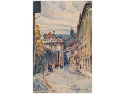 49 - Praha, Valdštejnská ulička, cca 1919