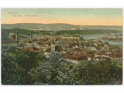 49 - Praha, Malá Strana, celkový pohled, cca 1907