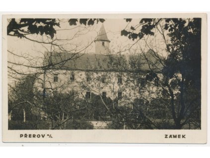 40 - Nymbursko, Přerov nad Labem, Zámek, cca 1934
