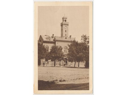 34 - Lounsko, Postoloprty, Radnice, cca 1948