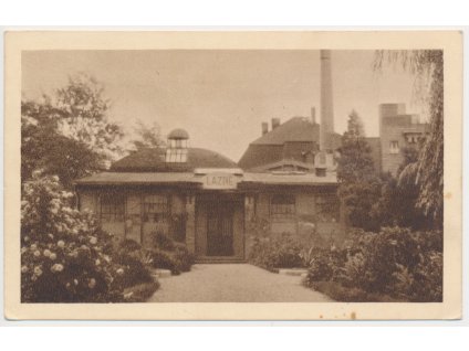 34 - Lounsko, Postoloprty, Městské lázně, cca 1948