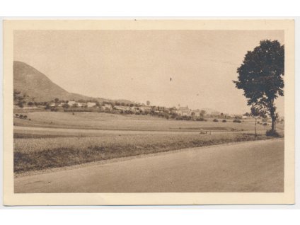 34 - Lounsko, Ranná, celkový pohled na obec, cca 1946