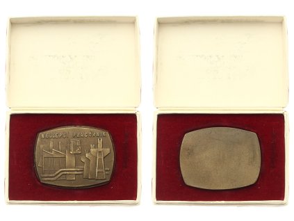 ČSSR, AE pamětní medaile Vzorný pracovník IPS Praha, pěkná jakost