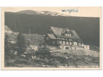 66 - Trutnovsko, Špindlerův Mlýn, Bouda U Malého Šišáka, cca 1946