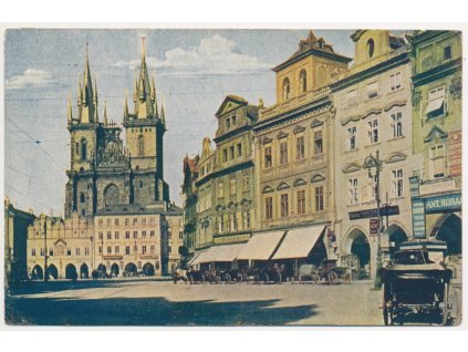 49 - Praha, Staroměstské náměstí, cca 1924