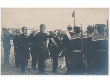 Námořnictvo, Slavnostní přehlídka a předávání vyznamenání, cca 1908