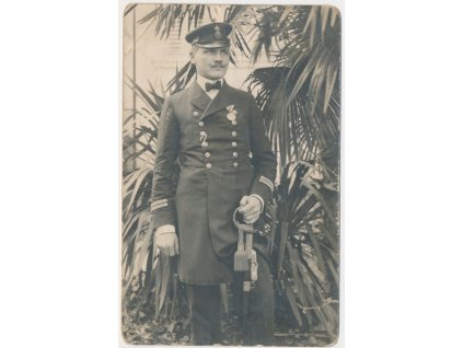 Námořník K. U. K. Kriegsmarine s hodností "Stabsbootsmann", cca 1916
