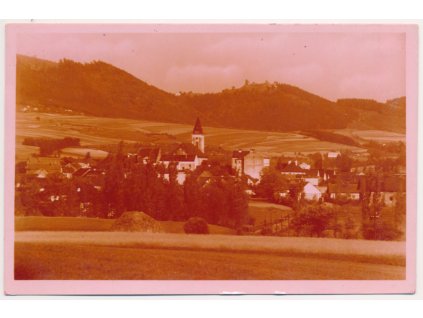 10 - Chrudimsko, Ronov nad Doubravou, celkový pohled, cca 1941