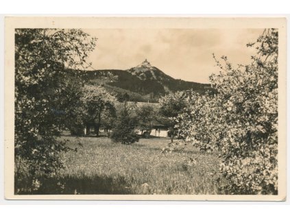 32 - Liberecko, pohled na Ještěd, cca 1950