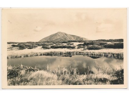 66 - Trutnovsko, Krkonoše, Sněžka, partie, cca 1948