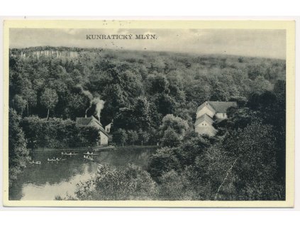 49 - Praha, Kunratice, Bartůňkův - Kunratický mlýn, cca 1937
