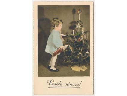 Veselé Vánoce!, Holčička u stromečku, cca 1938