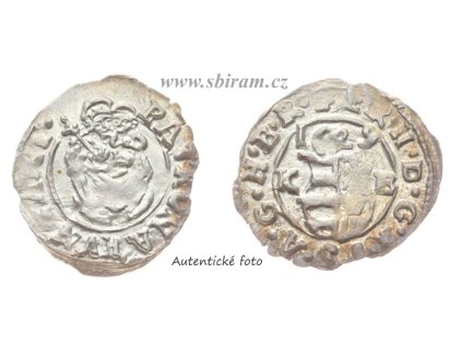 Ferdinand II. (1619-1637), Ag (stříbrná) mince 1 Denár, 1629 KB...viz autentické foto