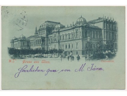 Rakousko, Wien (Vídeň), Universität, 1898
