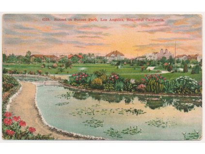 USA, Los Angeles, Sunset Park, cca 1922