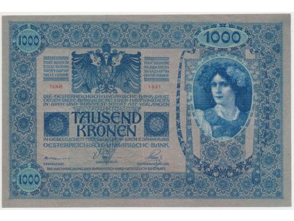 Rakousko - Uhersko, 1000 K, 1902, série 1331, stav UNC