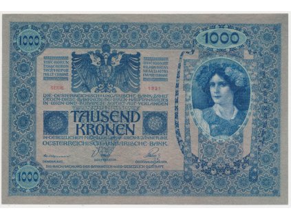 Rakousko - Uhersko, 1000 K, 1902, série 1331, stav UNC