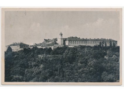 04 - Brno, Pohled na hrad Špilberk, cca 1943