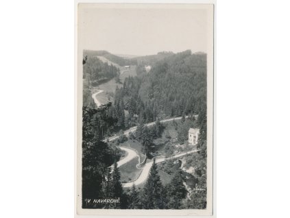 20 - Jablonecko, Návarov, Pohled na osadu, cca 1935