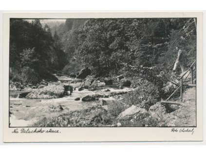 20 - Jablonecko, Návarov, partie "Na Palackého stezce", cca 1935