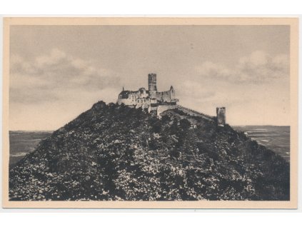 11 - Českolipsko, pohled na hrad Bezděz, cca 1929