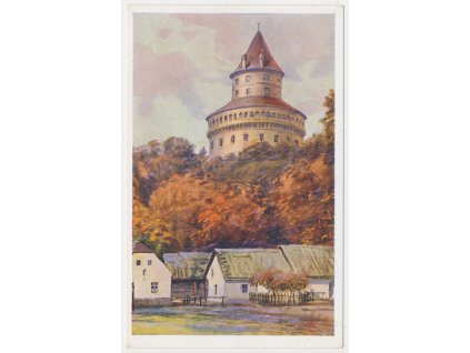 22 - Jičínsko, zámek Humprecht u Sobotky, K. V. Muttich, cca 1935