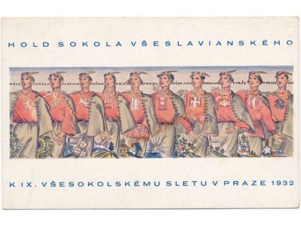 IX. slet všesokolský v Praze, Hold sokola všeslavianského, cca 1933