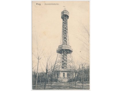 49 - Praha, Petřínská rozhledna, cca 1900