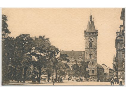 49 - Praha, oživené Karlovo náměstí, cca 1920